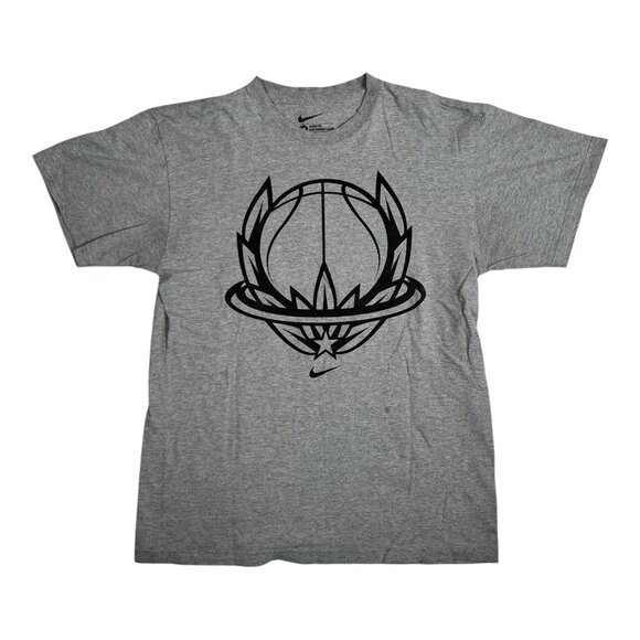 Nike Basketball Olympic T-Shirt Size Medium Gray - Picture 1 of 8